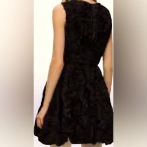 Von Vonni Patterned Floral black mini dresss Sz Medium